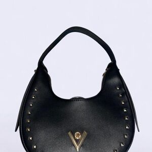 Valentino Orlandi Black Studded Bag